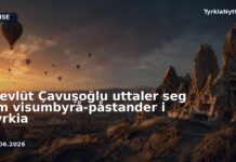 Mevlüt Çavuşoğlu uttaler seg om visumbyrå-påstander i Tyrkia