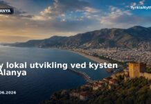 Ny lokal utvikling ved kysten i Alanya