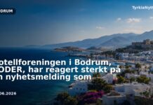Hotellforeningen i Bodrum, BODER, har reagert sterkt på en nyhetsmelding som