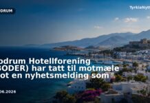 Bodrum Hotellforening (BODER) har tatt til motmæle mot en nyhetsmelding som