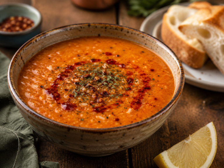 Ezogelin Çorbası – tyrkisk linsesuppe