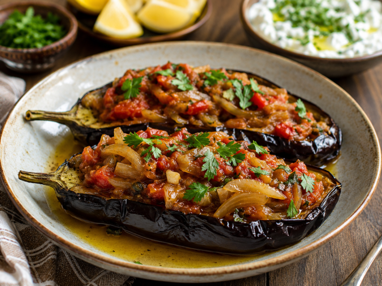 İmam Bayıldı – tyrkisk fylt aubergine