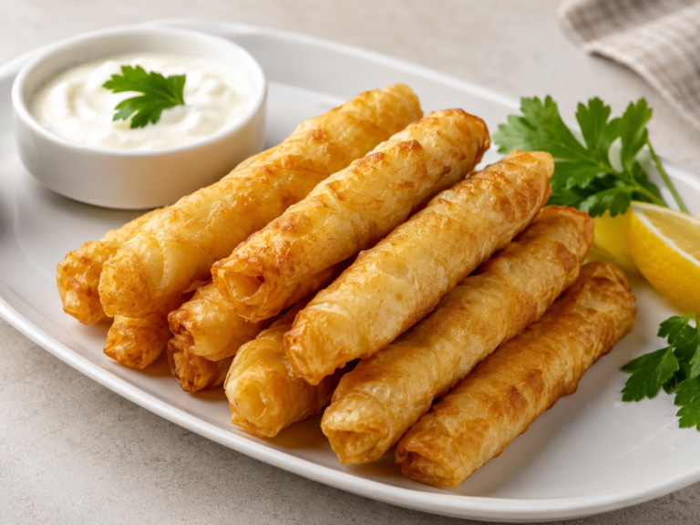 Sigara Börek – sprø ostefylte ruller