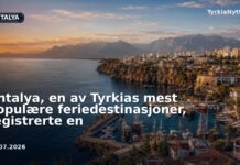 Antalya, en av Tyrkias mest populære feriedestinasjoner, registrerte en
