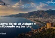 Alanya delte ut Ashure til fastboende og turister