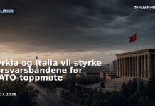 Tyrkia og Italia vil styrke forsvarsbåndene før NATO-toppmøte