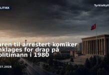 Faren til arrestert komiker anklages for drap på politimann i 1980