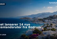 AJet lanserer 14 nye utenlandsruter fra Bodrum