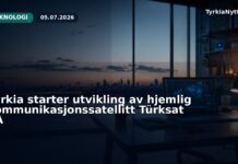 Tyrkia starter utvikling av hjemlig kommunikasjonssatellitt Türksat 7A