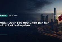 Tyrkia: Over 160 000 unge par har mottatt ekteskapslån