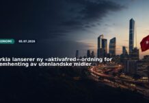 Tyrkia lanserer ny «aktivafred»-ordning for hjemhenting av utenlandske midler