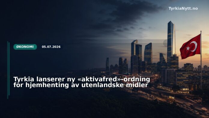Tyrkia lanserer ny «aktivafred»-ordning for hjemhenting av utenlandske midler