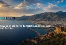 Alanyaspor Signerer Tunisisk Landslagsspiss Omar Ben Ali